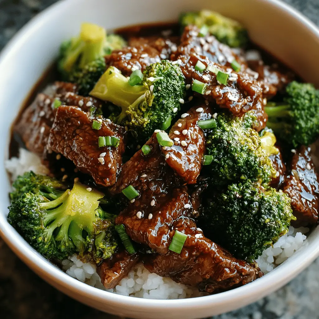 Crockpot Beef and Broccoli: An Easy, Flavorful Dinner Delight