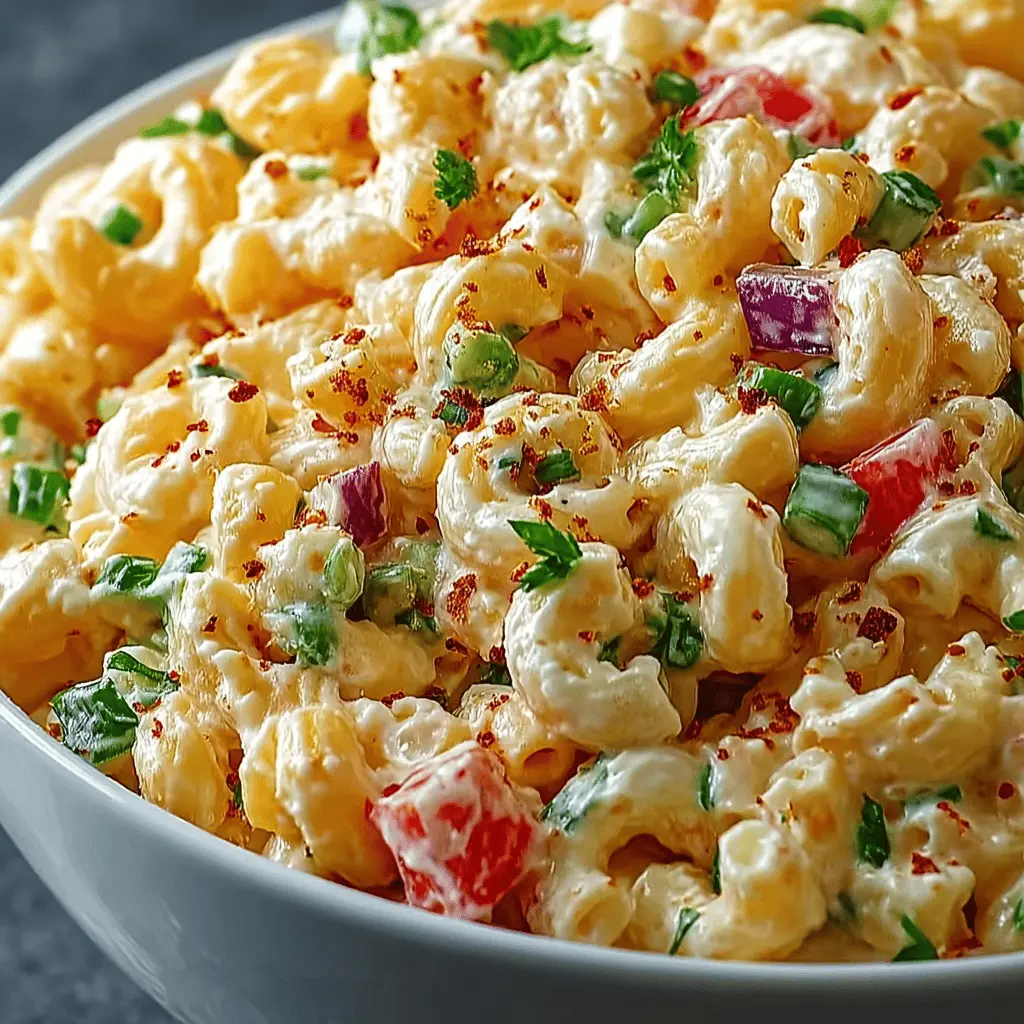 Easy Macaroni Salad Recipe with Turkey Bacon and Chicken Ham Delights