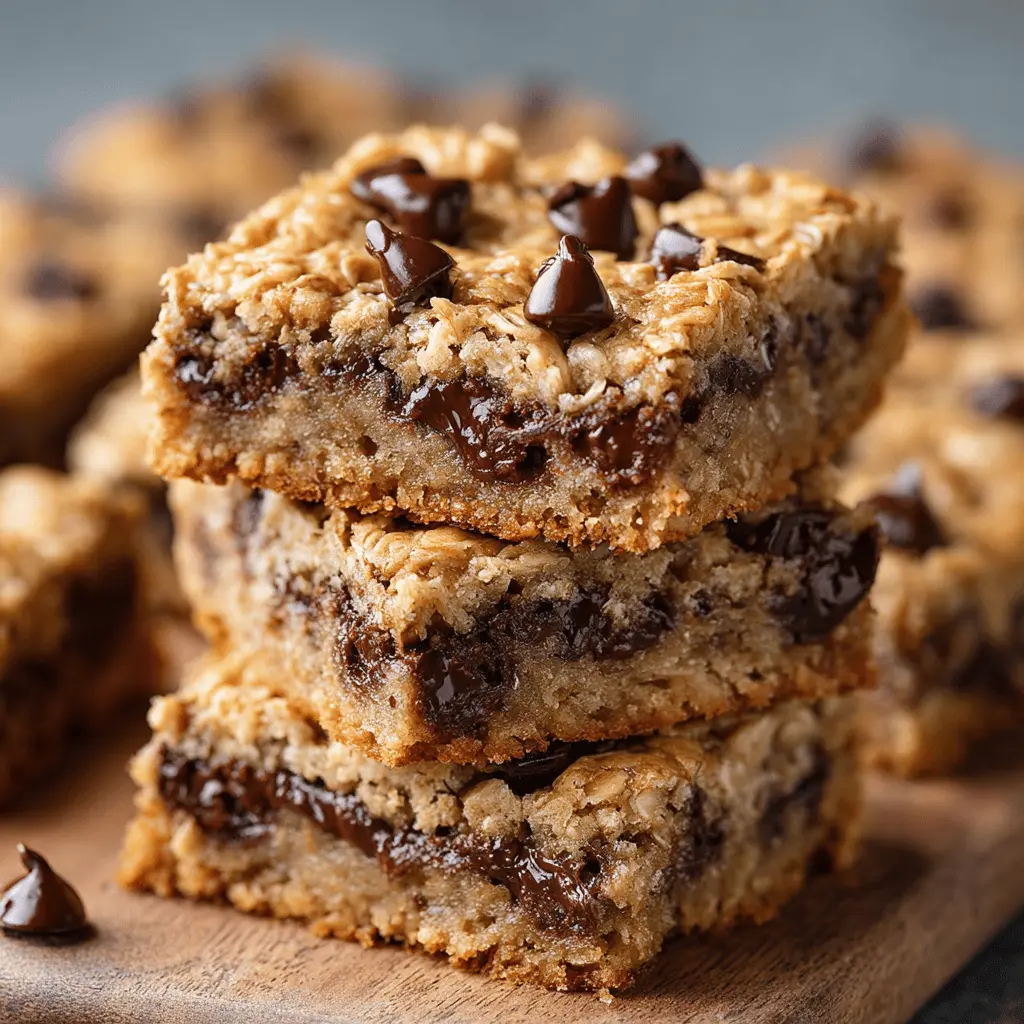 Healthy Chocolate Chip Oatmeal Bars Recipe for Guilt-Free Indulgence