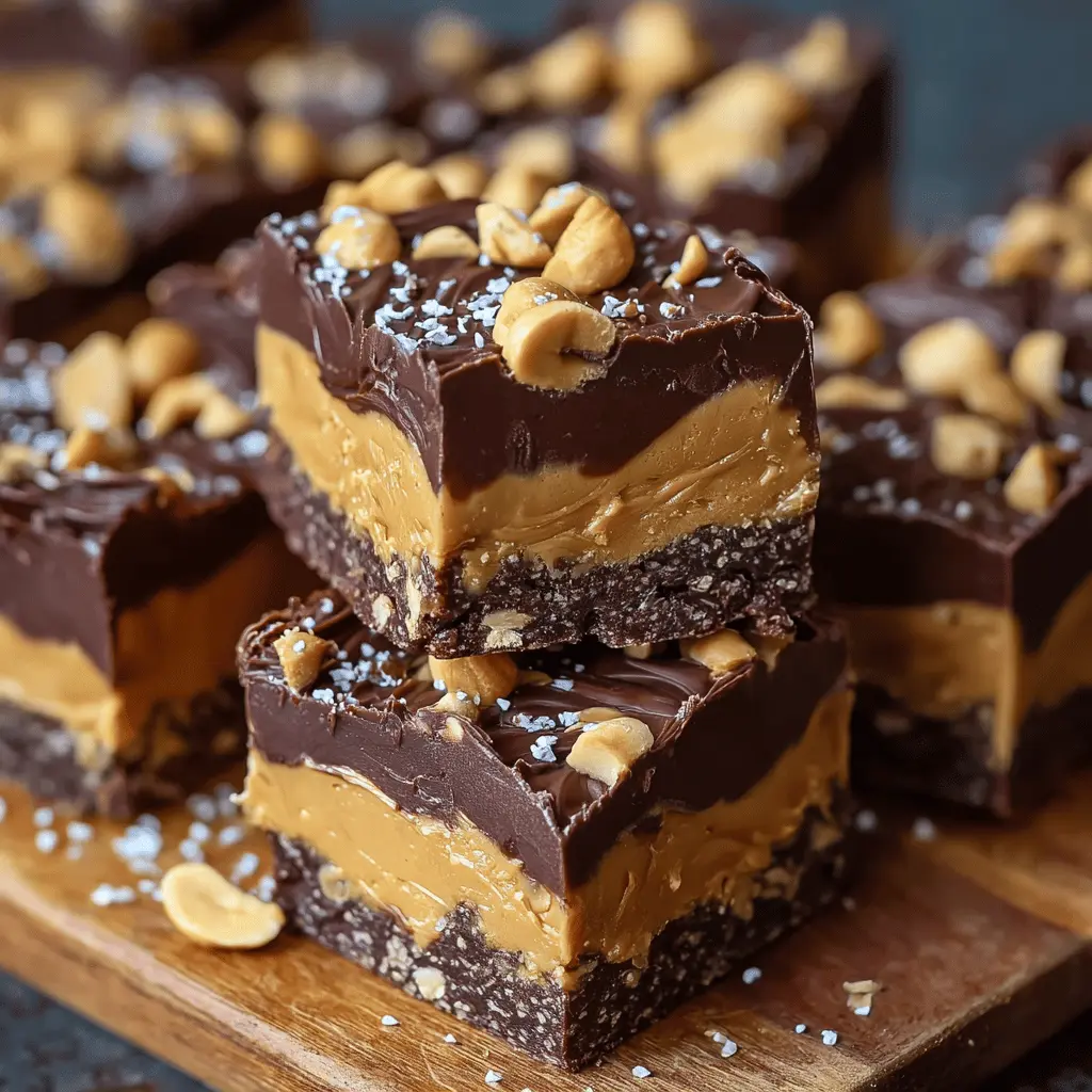 No Bake Chocolate Peanut Bars: Easy Indulgence for Sweet Cravings