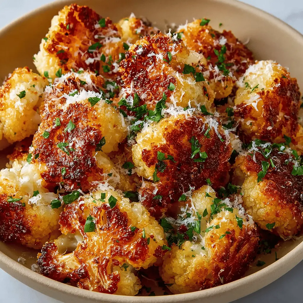Parmesan Cauliflower Bites Recipe: The Best Guilt-Free Snack