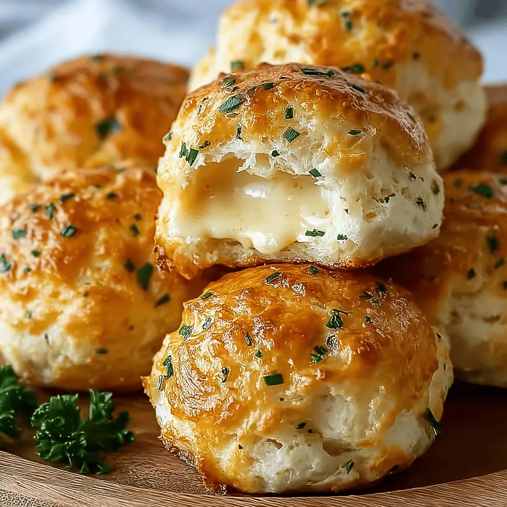 Pillsbury Biscuit Garlic Butter Cheese Bombs: The Best Cheesy Snack