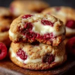Raspberry Cheesecake Cookies