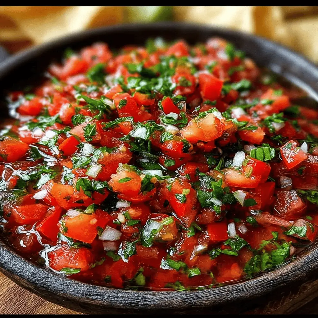 Salsa with Fresh Tomatoes: The Best Recipe for Flavorful Dishes