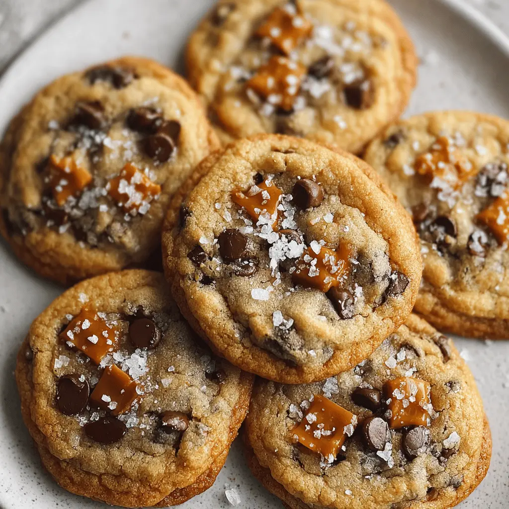 Salted Caramel Chocolate Chip Cookies: The Best Indulgent Treat