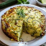 Summer Garden Crustless Zucchini Pie
