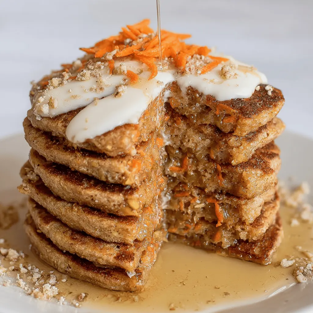 Healthy Carrot Cake Pancakes: Easy, Irresistibly Delicious Twist