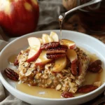Amish-Style Apple and Cinnamon Baked Oatmeal