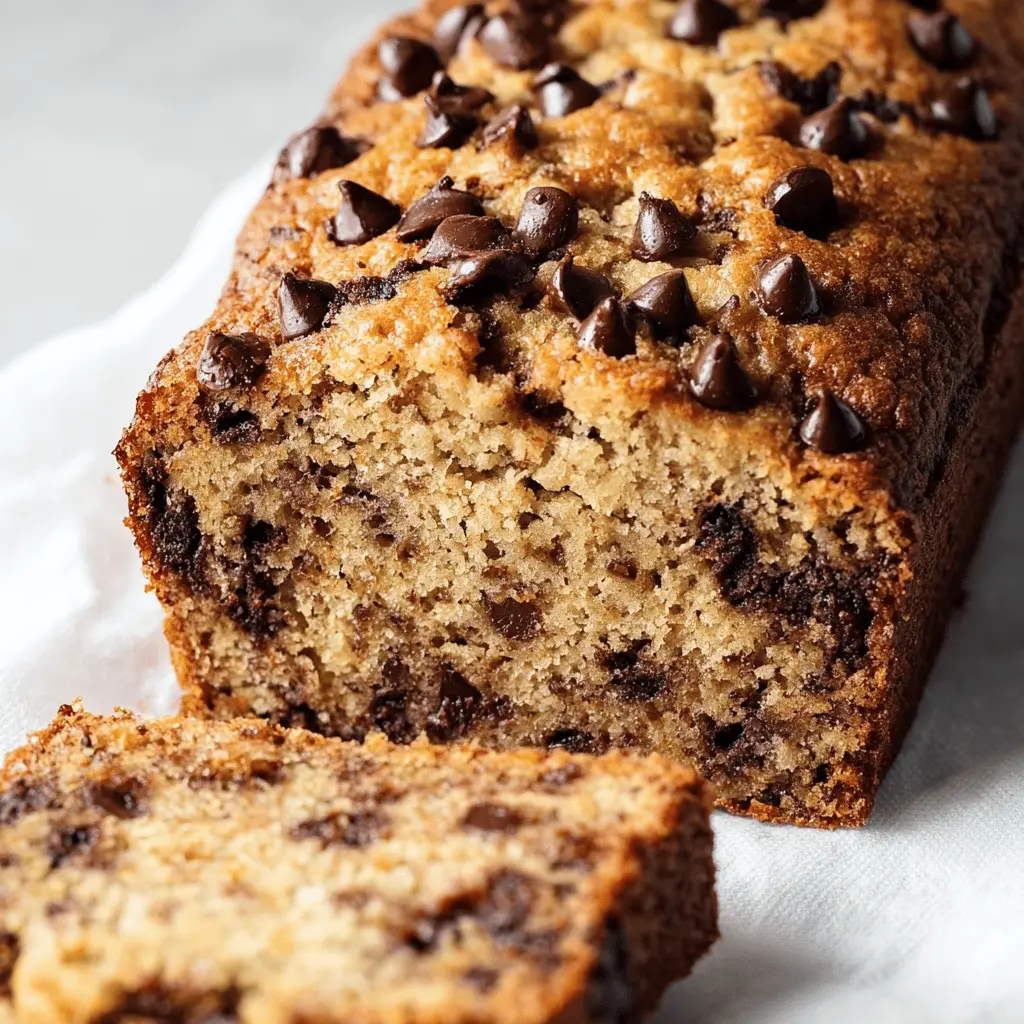 Easy Chocolate Chip Banana Bread: A Delightfully Moist Treat