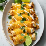 Honey Lime Chicken Enchiladas