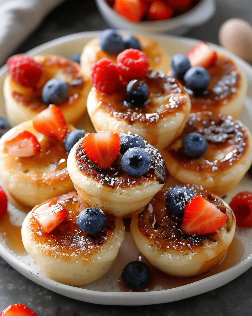 Pancake Mini Muffins: Easy, Fluffy Treats for Every Breakfast Table