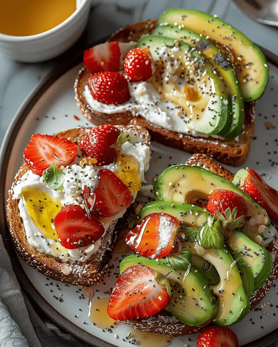 Healthy Toast Toppings for Easy and Delicious Snacking Ideas