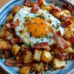 Bacon, Egg, and Potato Hash