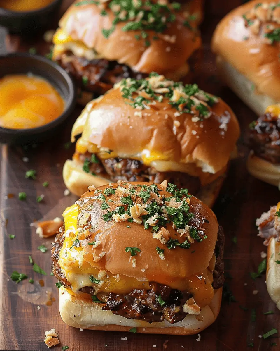 Cowboy Breakfast Sliders: Indulgent Turkey Bacon and Chicken Ham Delight