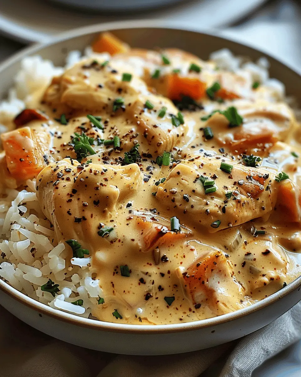 Creamy Smothered Chicken and Rice: Indulgent Comfort Food Heaven