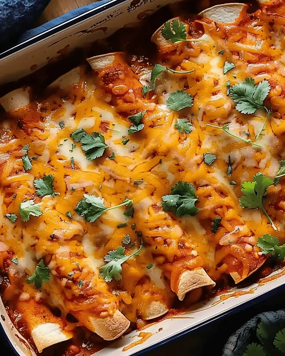 Easy Bean and Cheese Enchiladas: A Flavorful Twist for Dinner