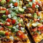 Easy Taco Pizza Recipe