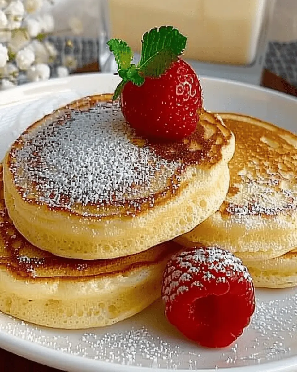 Fluffy Japanese Soufflé Pancakes: The Best Light and Airy Delight