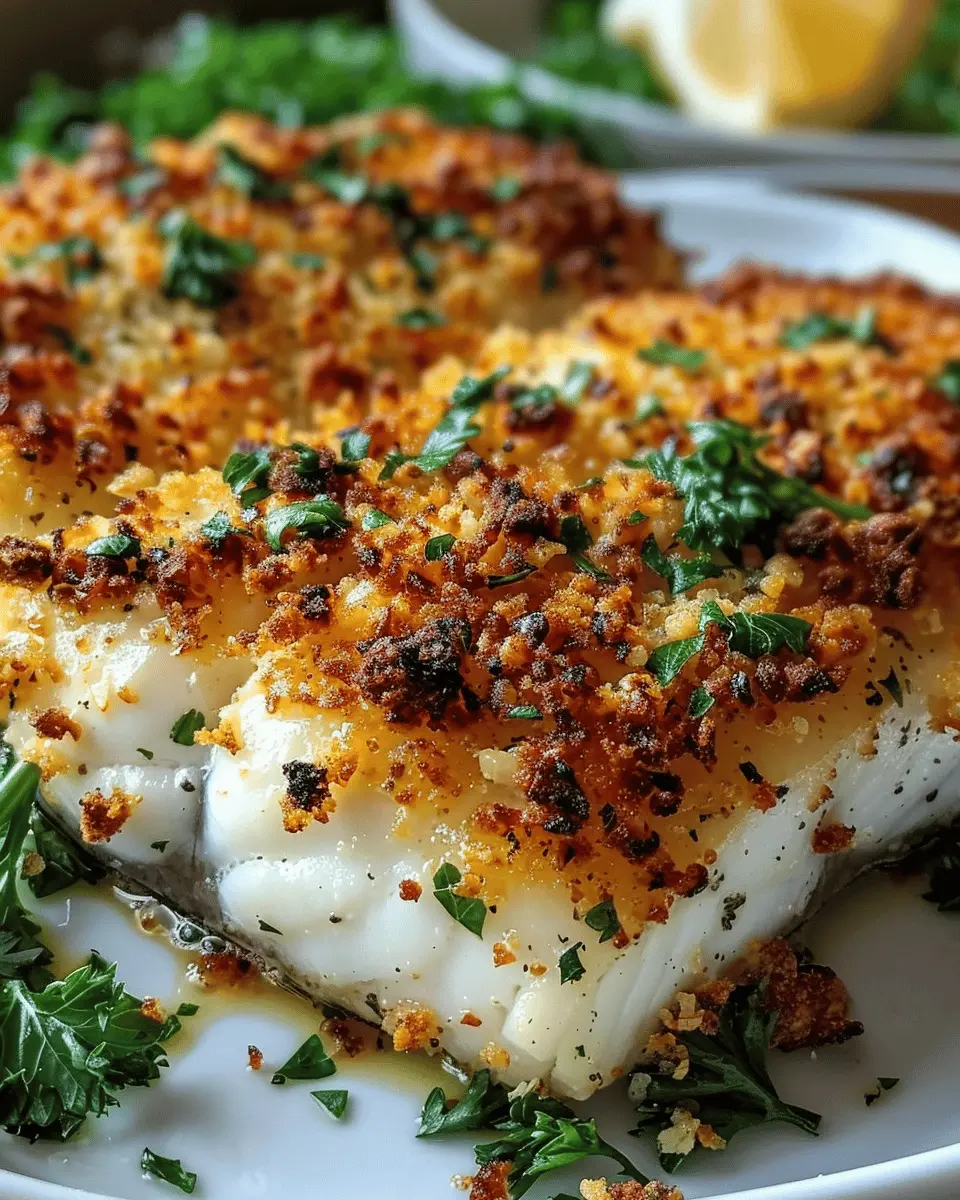 Garlic Parmesan Crusted Halibut: Easy 15-Minute Delight