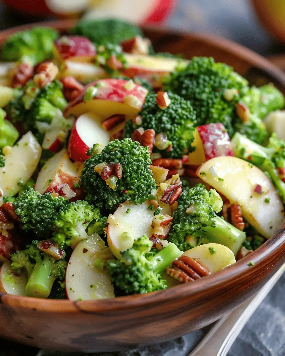 Honeycrisp Apple Broccoli Salad: Easy & Delicious Family Favorite