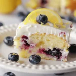 Lemon Blueberry Sheet Cake