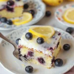 Lemon Blueberry Sheet Cake