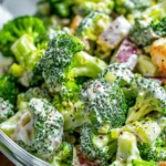 Quick Broccoli Ranch Salad