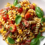 Roasted Corn and Tomato Pasta Salad