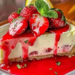 Strawberry Lemonade Cheesecake Recipe