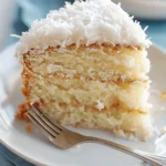 Tasty Old-Fashioned Coconut Cake