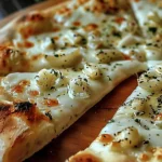 White Garlic Pizza