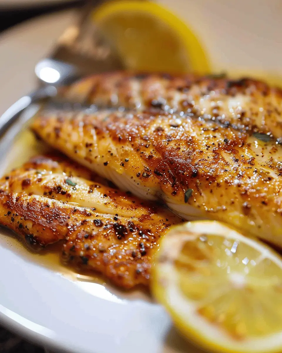 Pan Fried Lemon Butter Tilapia: Easy Recipe for Flavorful Meals