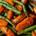Honey Glazed Carrots & Green Beans