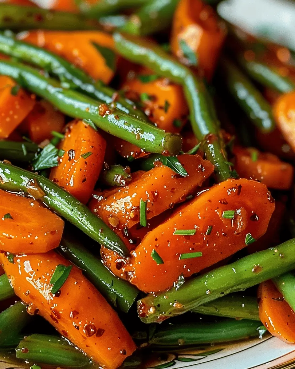 Honey Glazed Carrots Green Beans: The Best Side Dish Twist