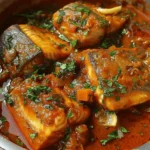 Classic Spicy Moroccan Fish in Rich Sauce