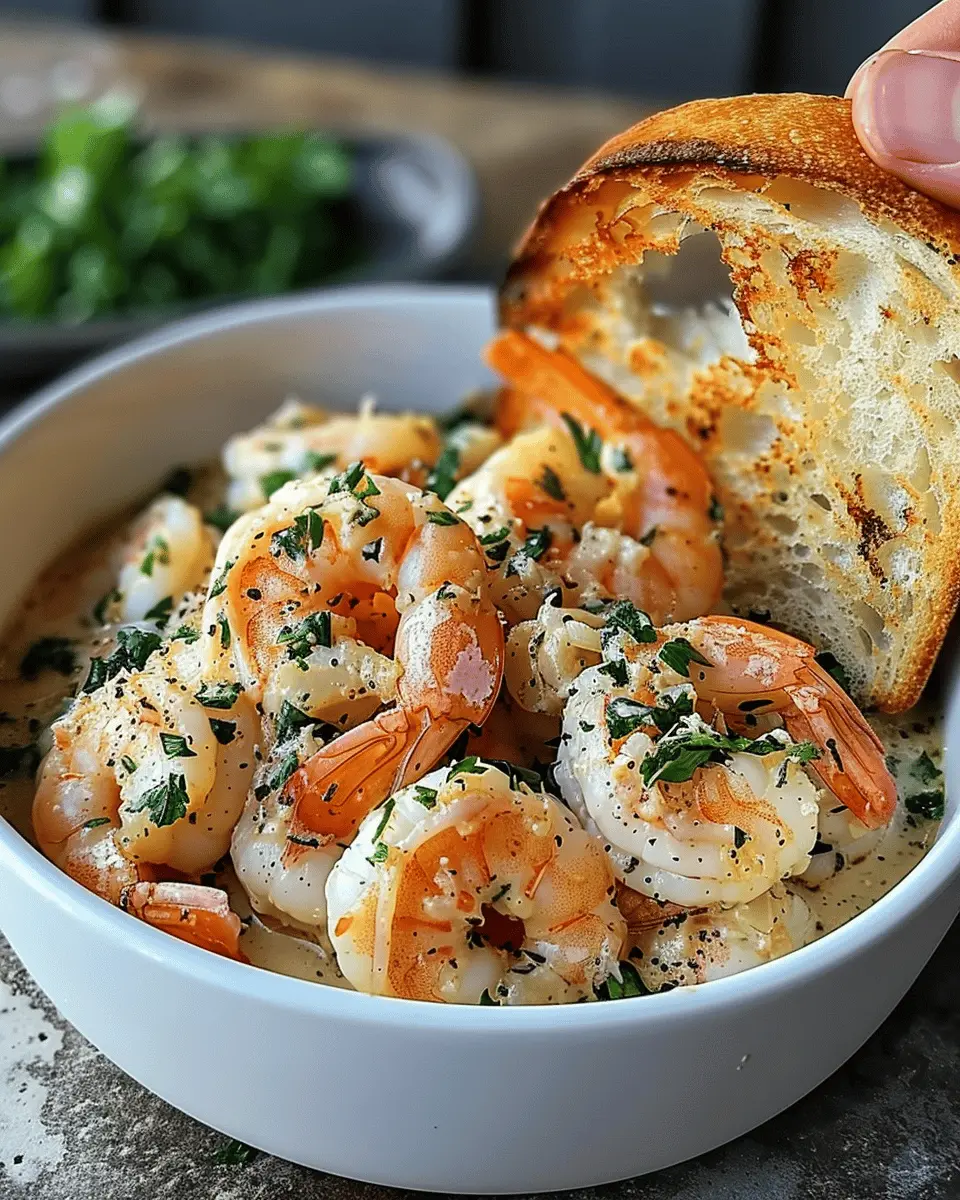 Shrimp Scampi Bowls: Easy Garlic Bread Delight for Home Chefs