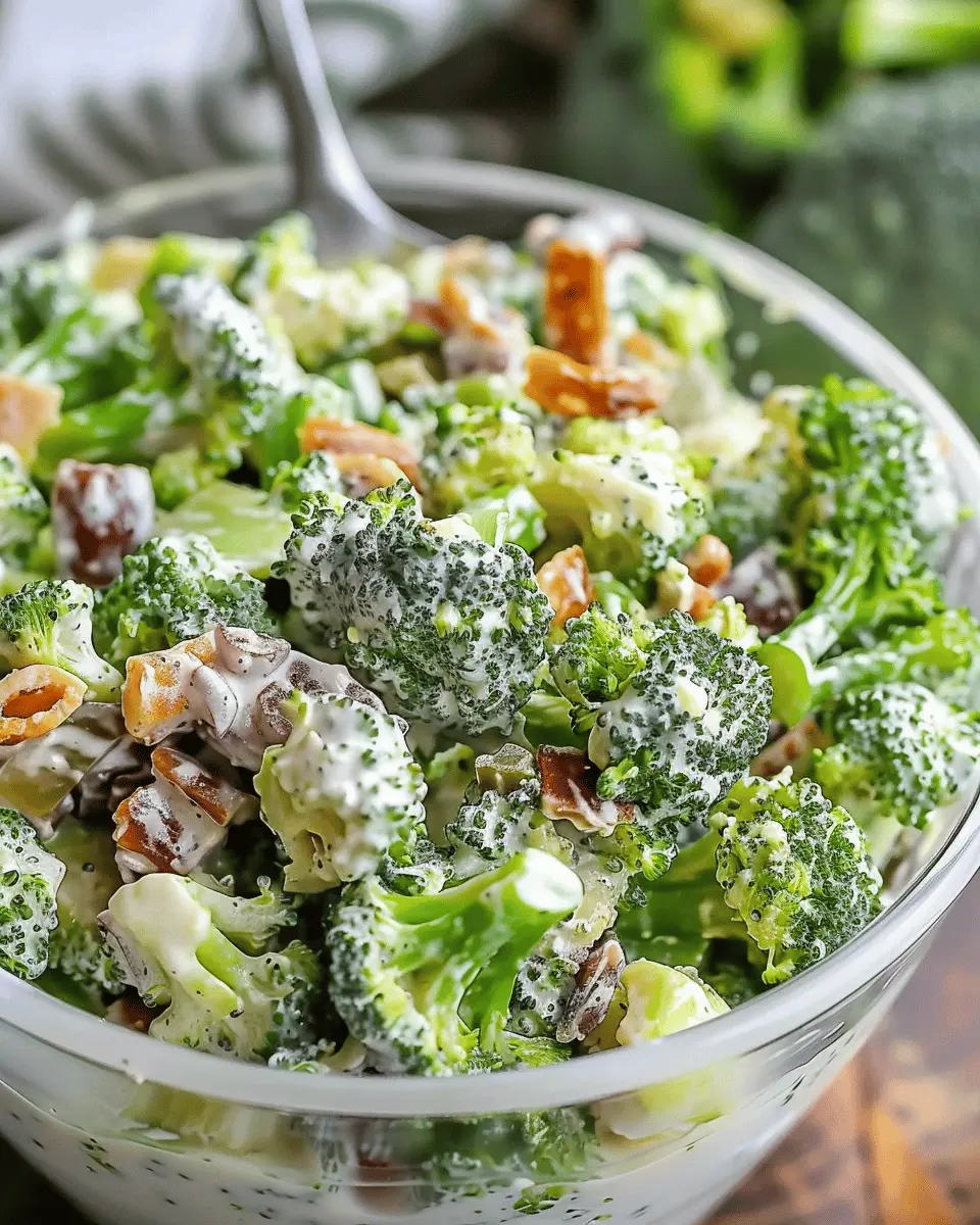 Quick Broccoli Ranch Salad: Easy & Flavorful Turkey Bacon Twist