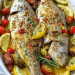 Easy Mediterranean Baked Fish