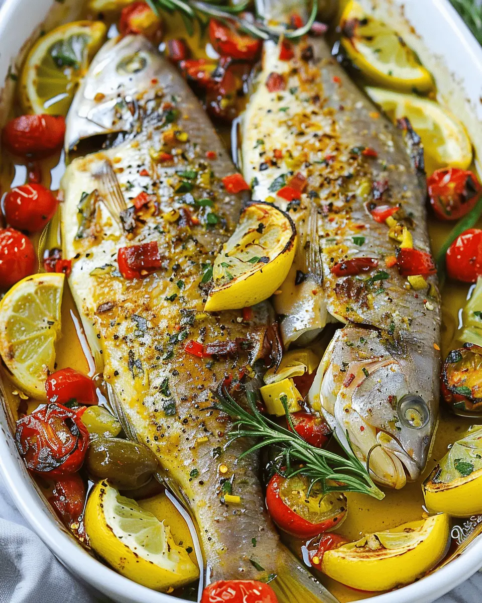 Easy Mediterranean Baked Fish: A Flavorful Twist for Home Cooks