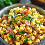 Fresh Corn and Bacon Side Dish