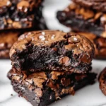 The BEST Fudgy Chewy Brookies