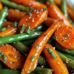 Honey Glazed Carrots & Green Beans