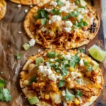 Mexican Rotisserie Chicken Tostadas