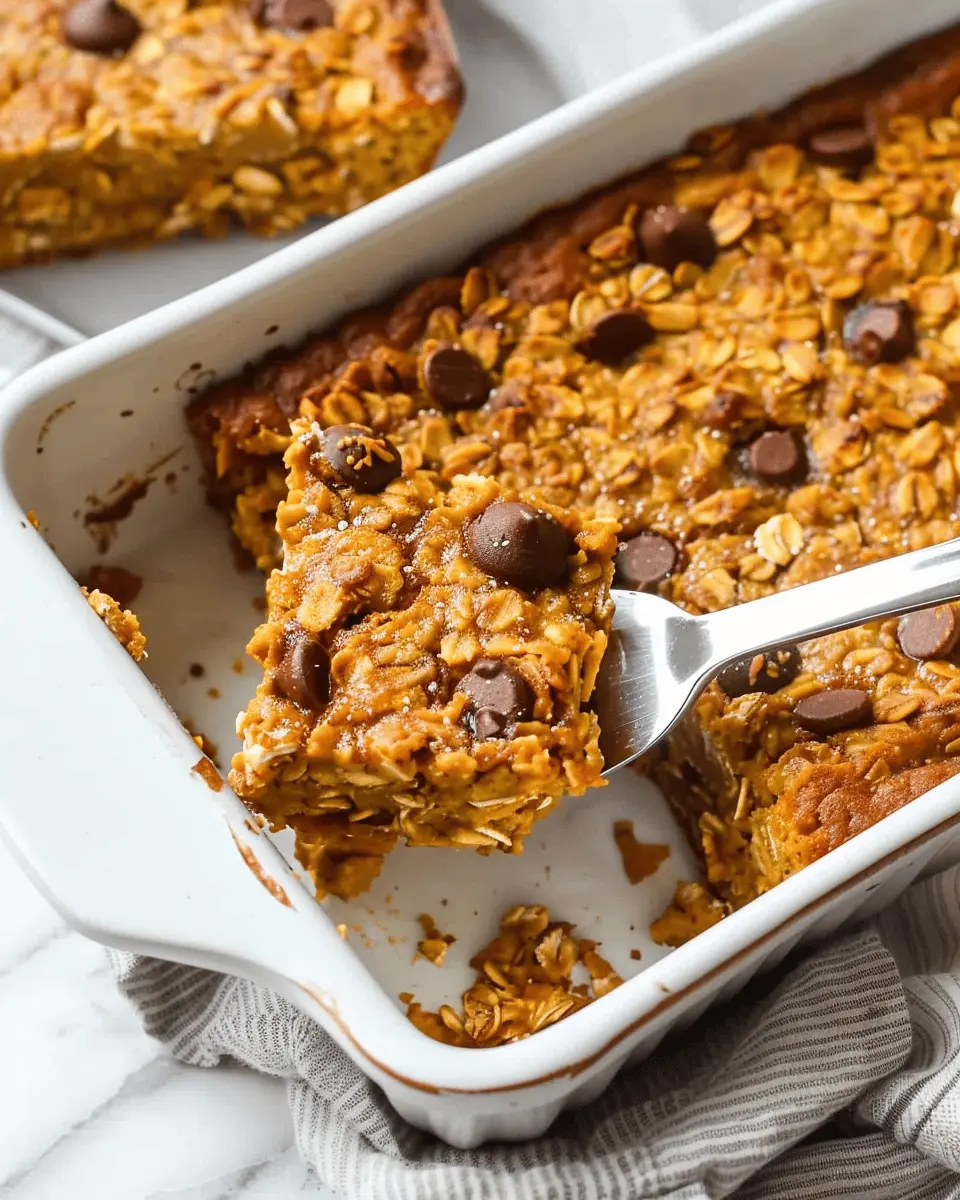 Pumpkin Baked Oatmeal: The Best Cozy Fall Breakfast Delight