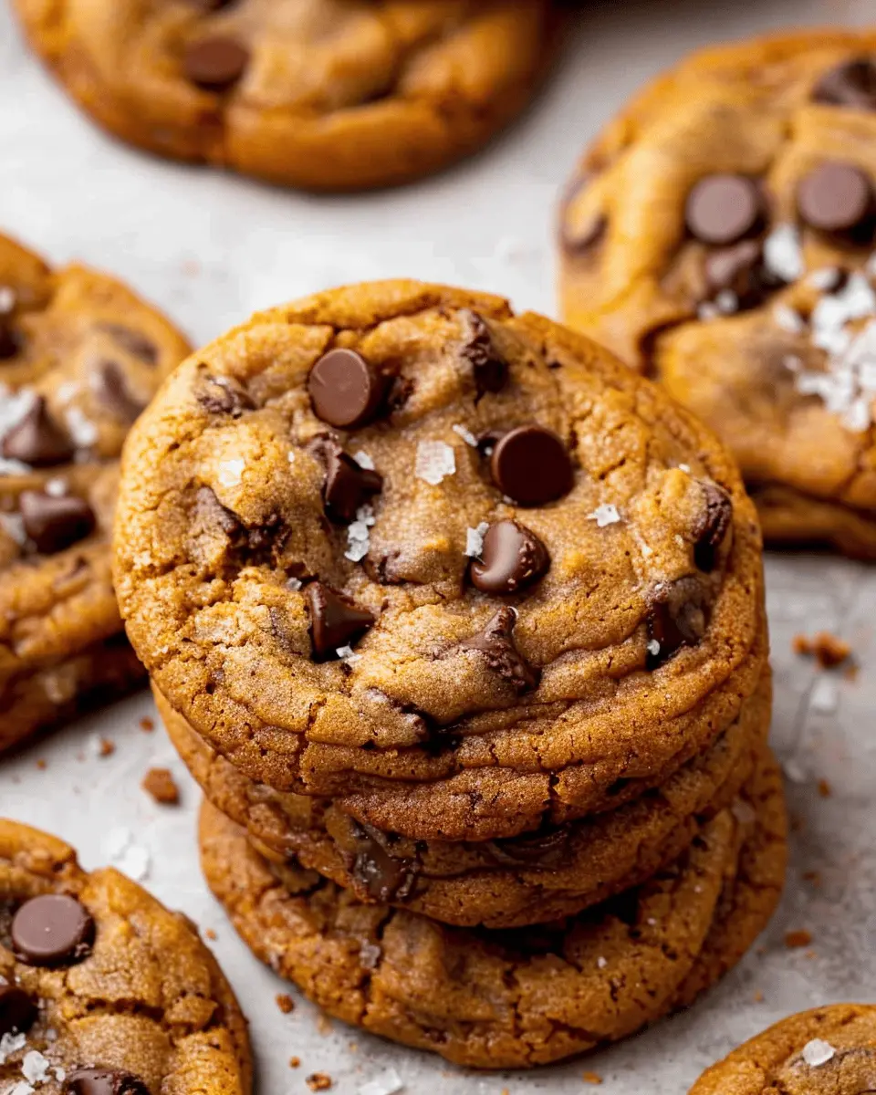 Thick & Chewy Pumpkin Chocolate Chip Cookies