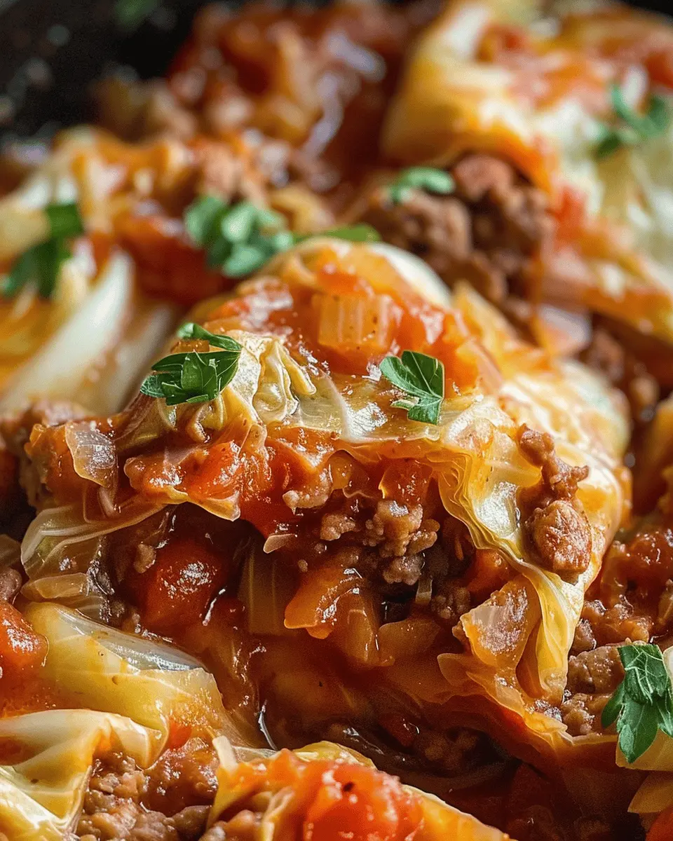 Slow Cooker Unstuffed Cabbage Rolls: Easy Comfort Food Delight