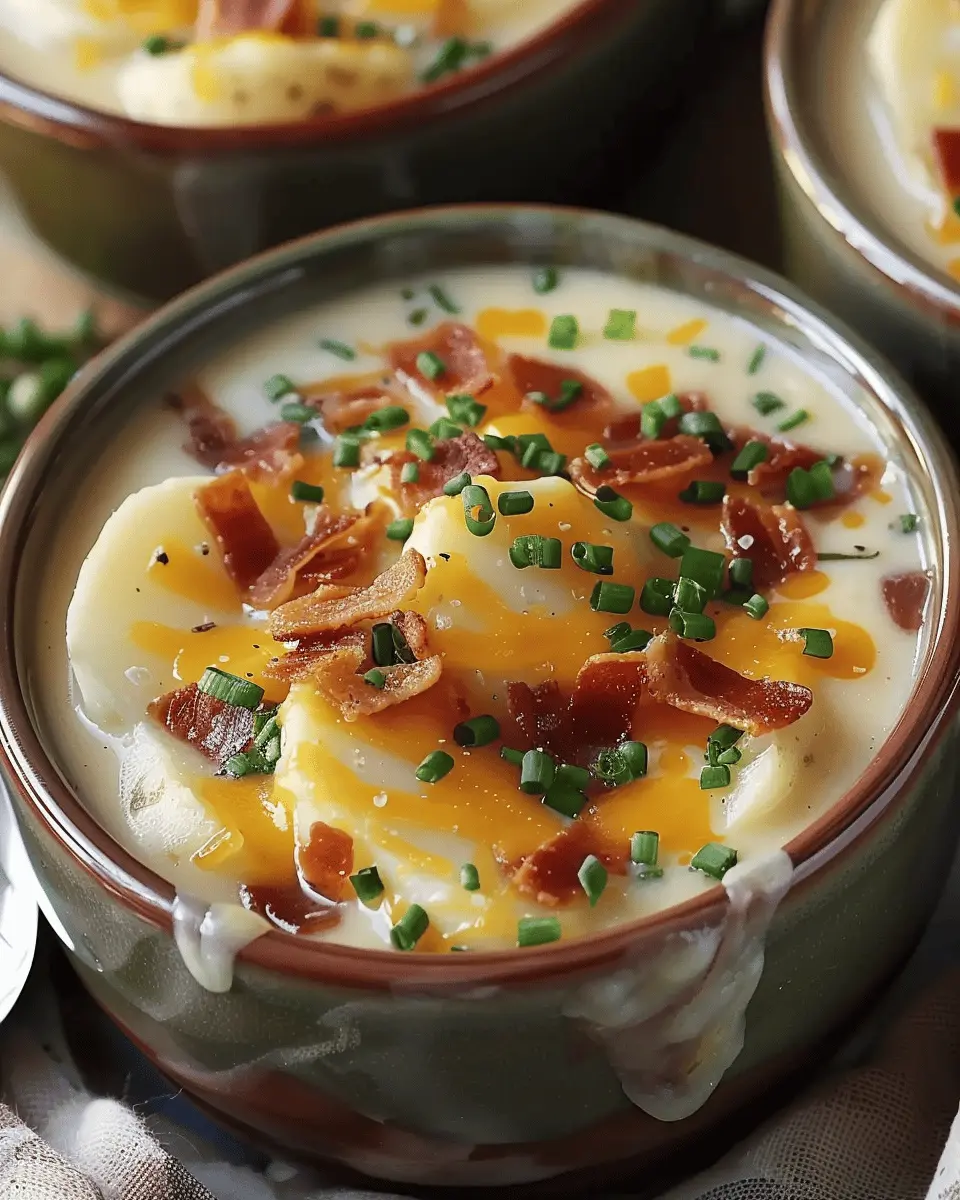 Crock Pot Crack Potato Soup: Indulgent Comfort with Turkey Bacon