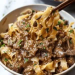 Easy Beef and Noodles