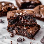The BEST Fudgy Chewy Brookies