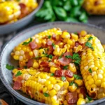 Fresh Corn and Bacon Side Dish